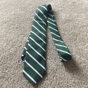 Jcrew 2.75” Green/Gray Striped Tie